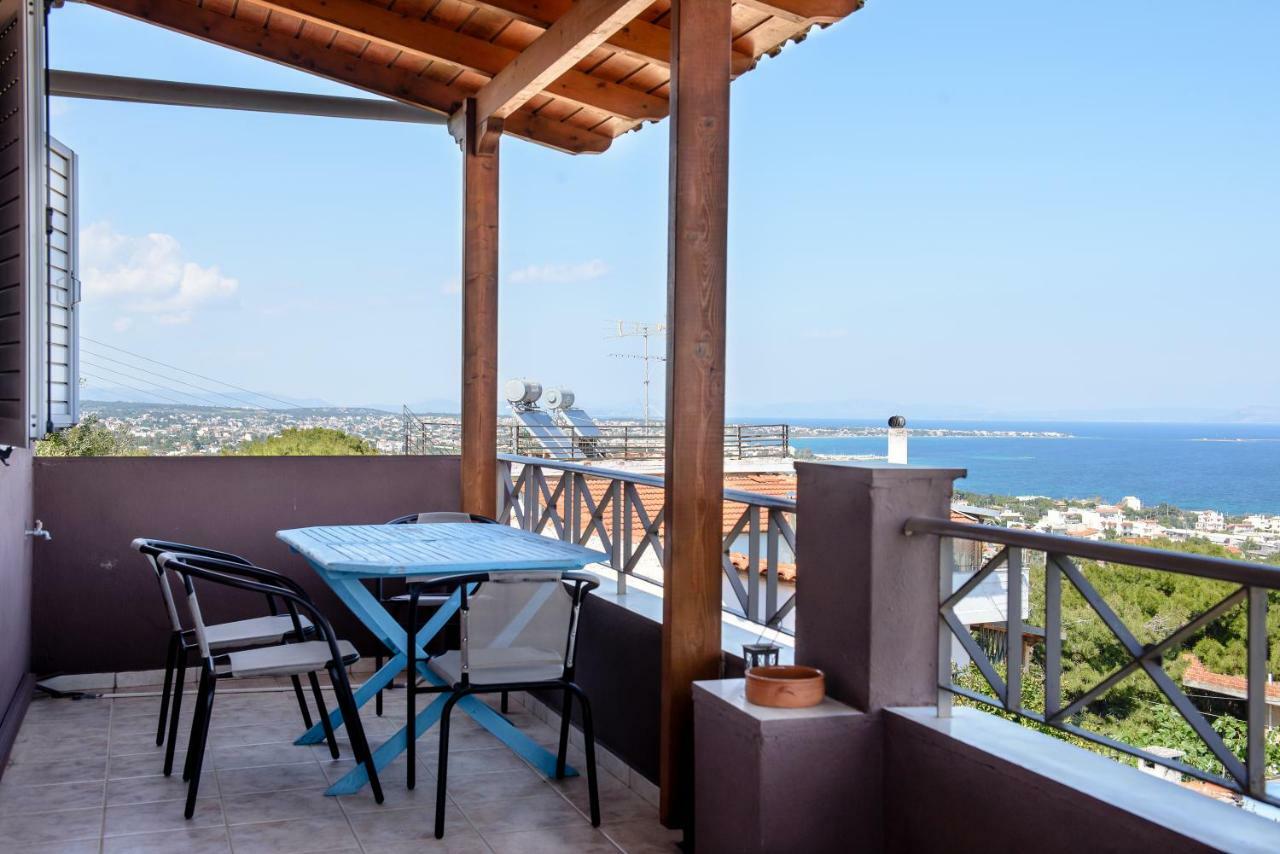 Peris Panoramic Villa Near Athens Airport Paralia  Zewnętrze zdjęcie