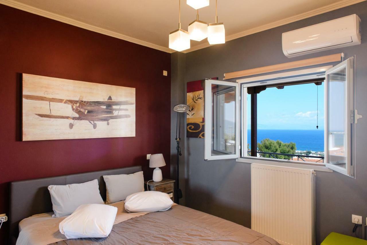 Peris Panoramic Villa Near Athens Airport Paralia  Zewnętrze zdjęcie